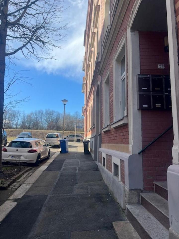 Zum Bahnhof Apartment Zwickau Exterior foto